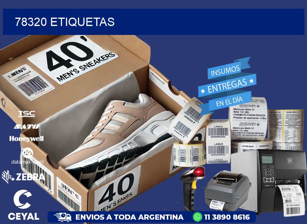 78320 ETIQUETAS