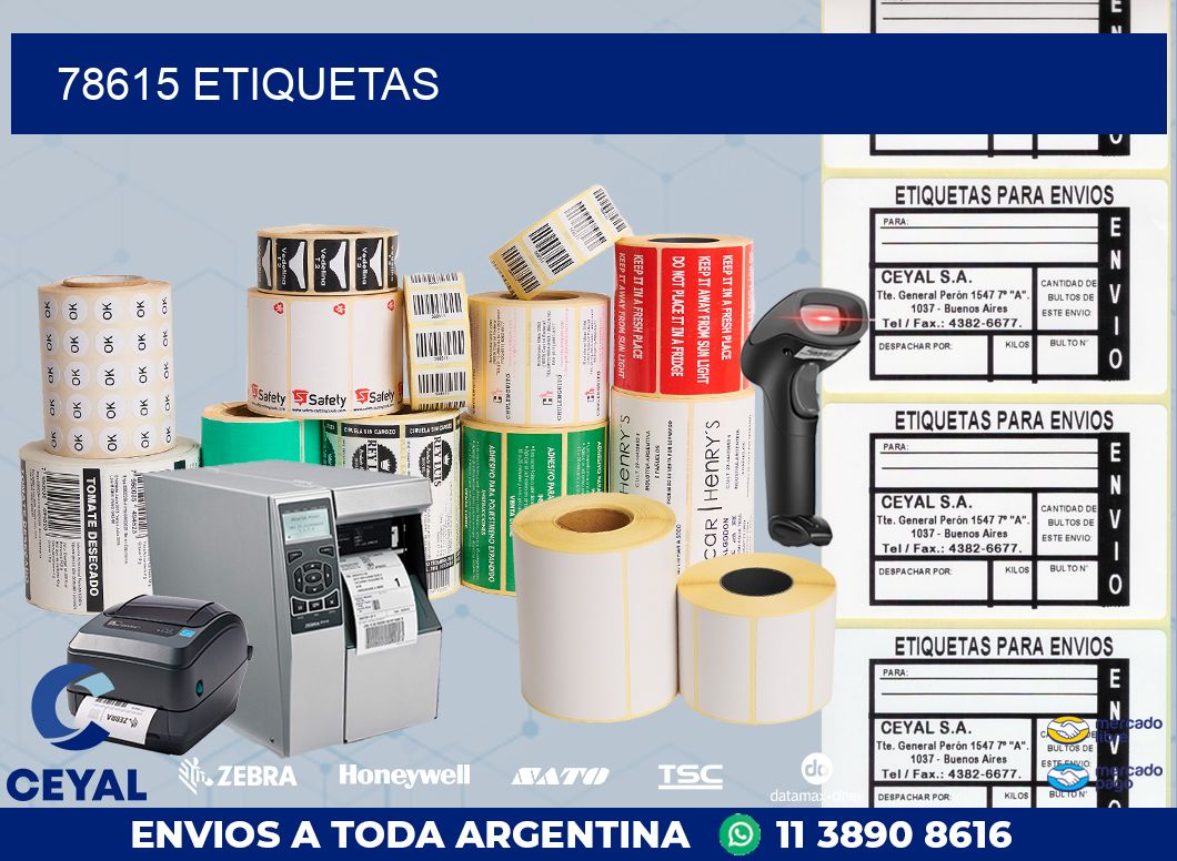 78615 ETIQUETAS