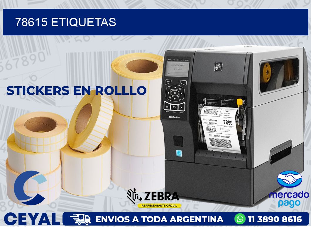 78615 ETIQUETAS