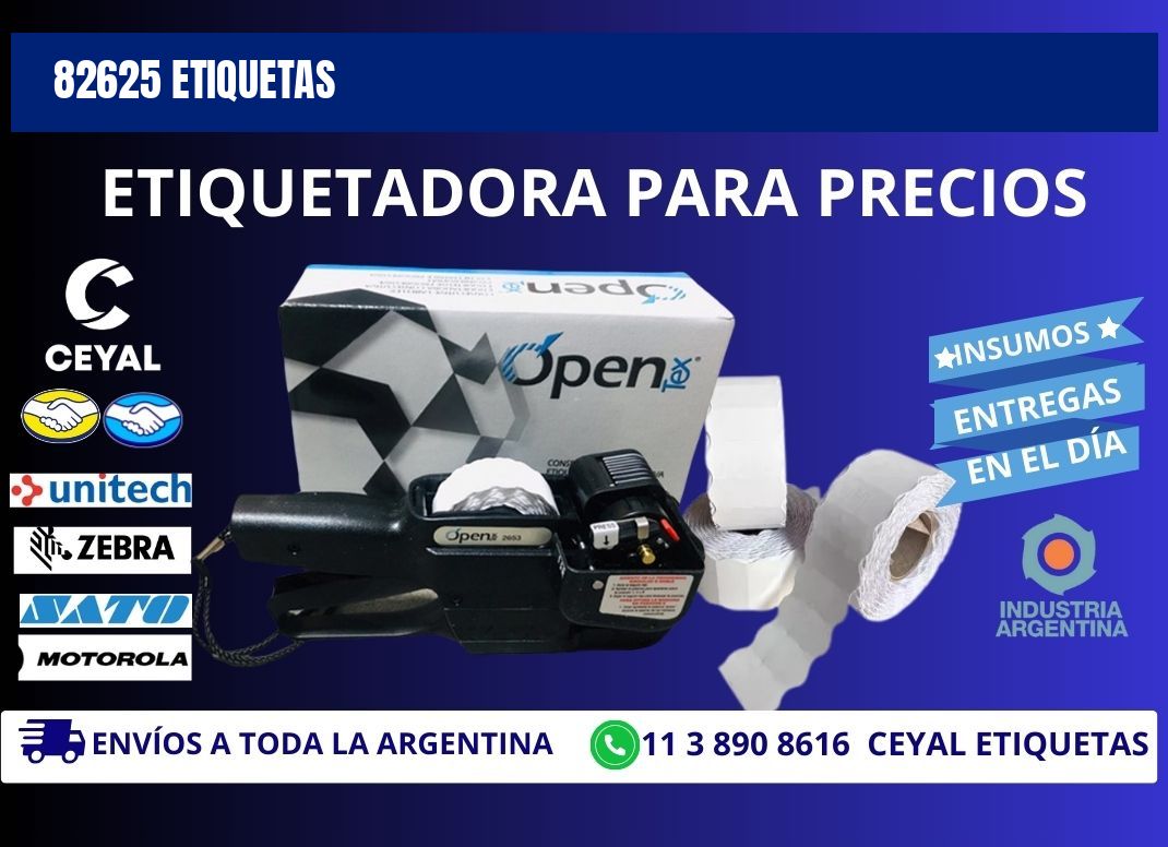 82625 ETIQUETAS