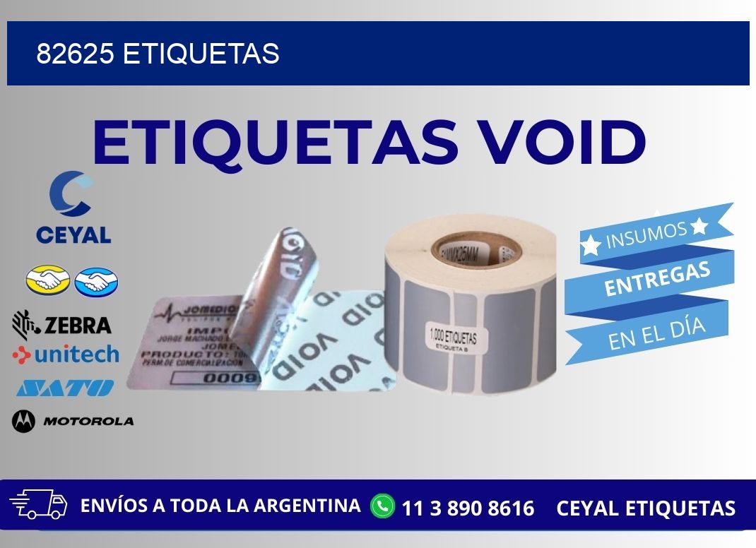 82625 ETIQUETAS