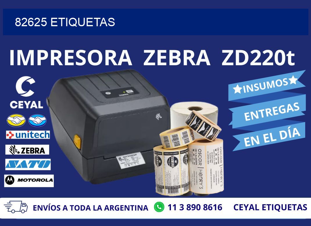 82625 ETIQUETAS