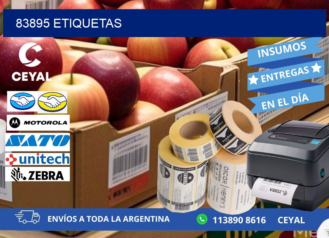 83895 ETIQUETAS