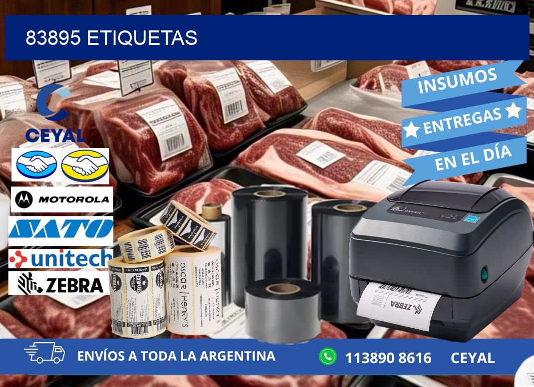 83895 ETIQUETAS