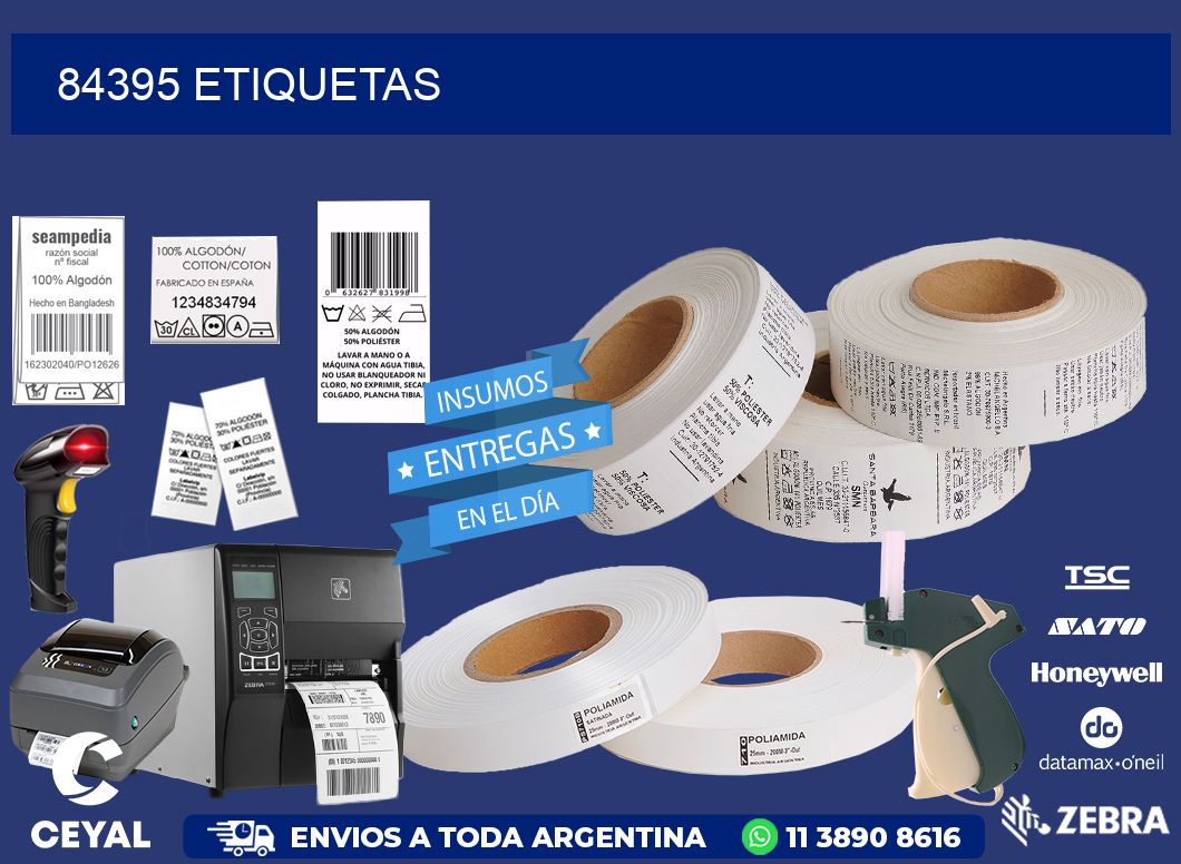 84395 ETIQUETAS