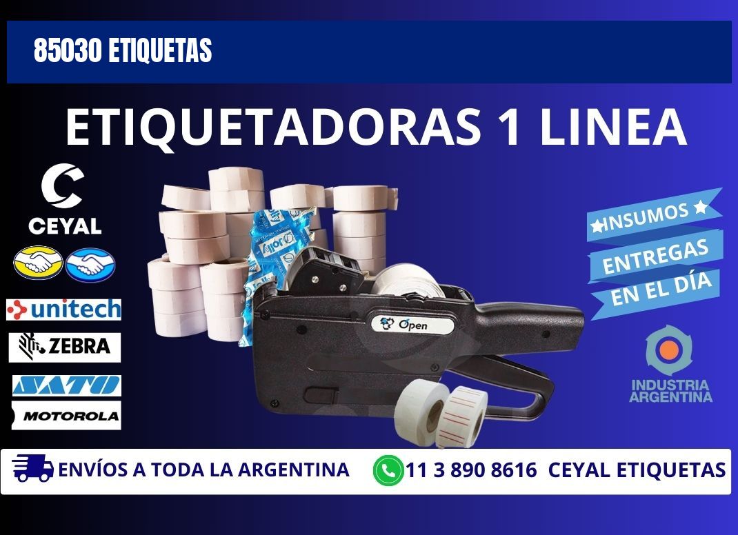 85030 ETIQUETAS