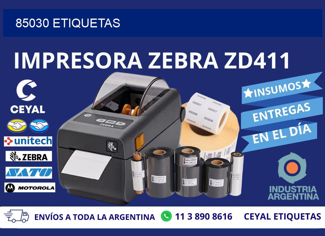 85030 ETIQUETAS