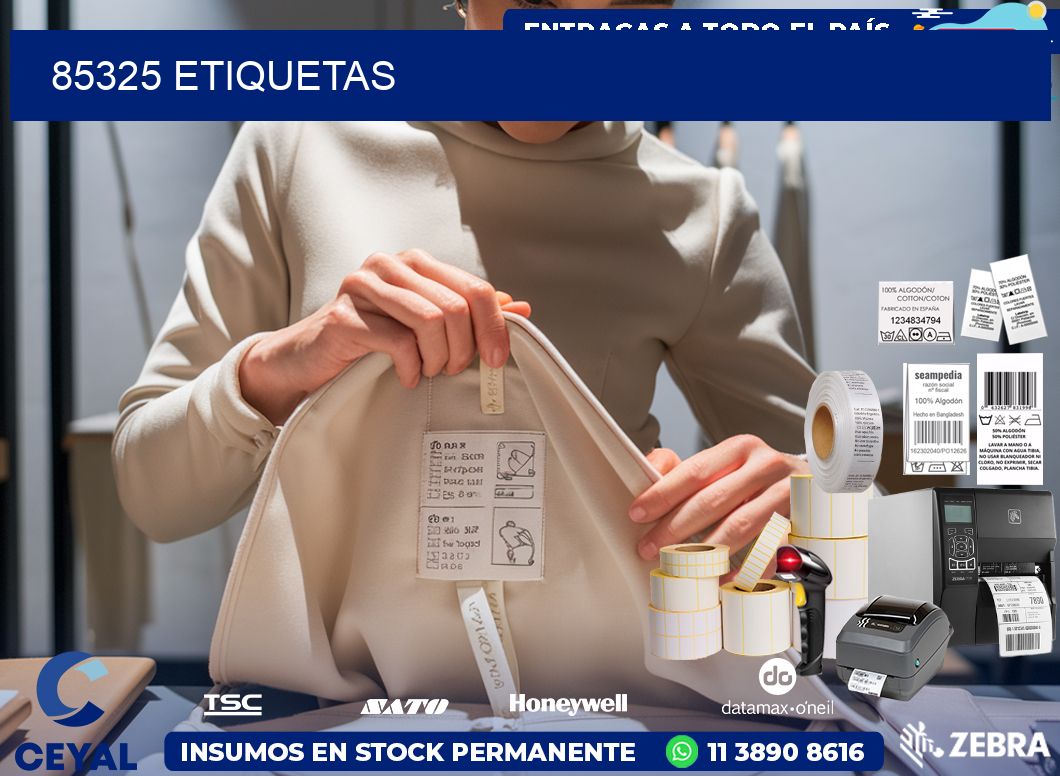 85325 ETIQUETAS
