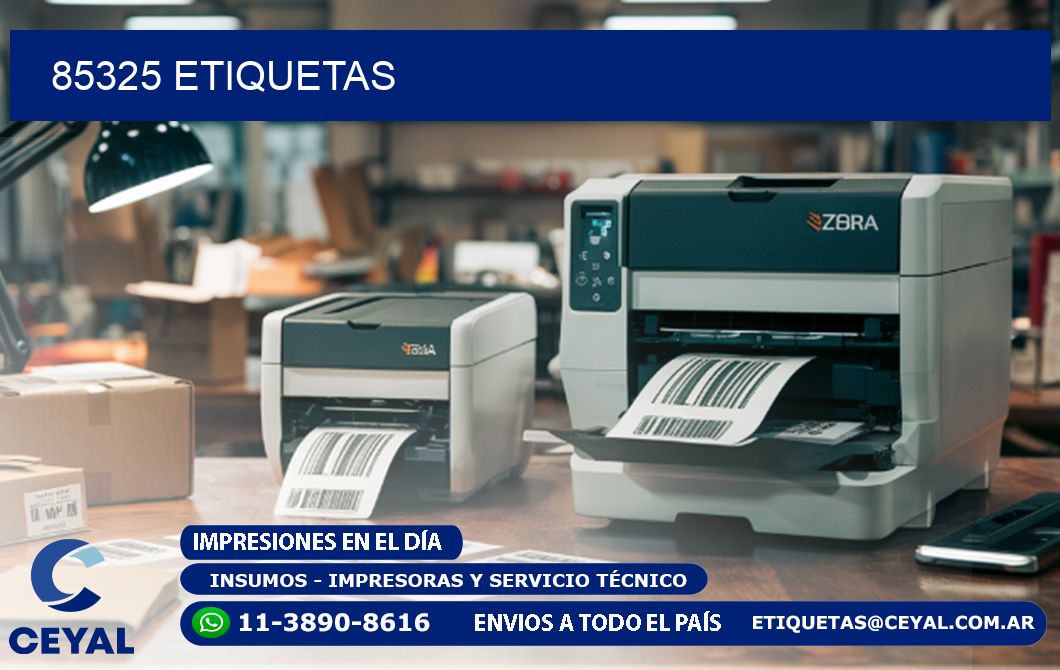 85325 ETIQUETAS