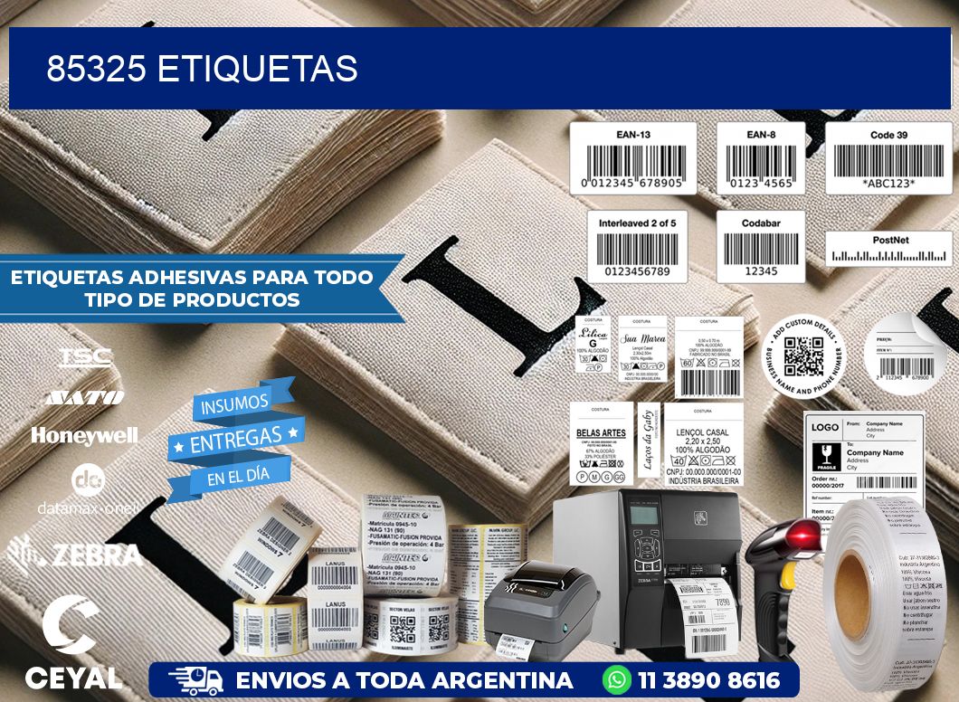 85325 ETIQUETAS