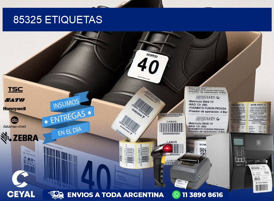 85325 ETIQUETAS