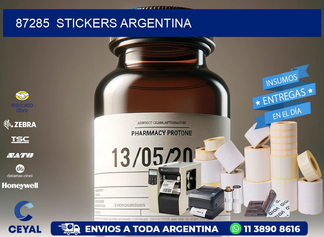 87285  Stickers Argentina