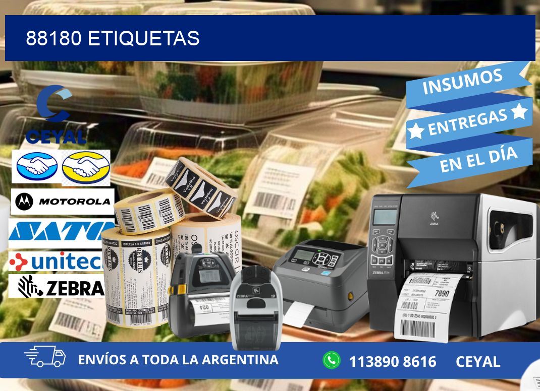 88180 ETIQUETAS