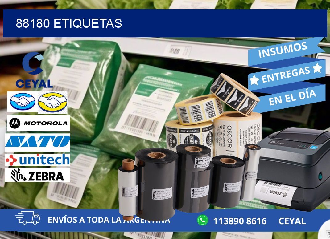 88180 ETIQUETAS