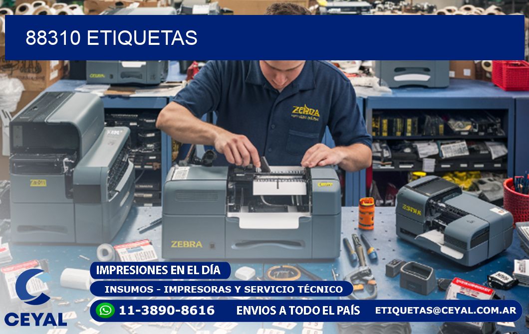 88310 ETIQUETAS