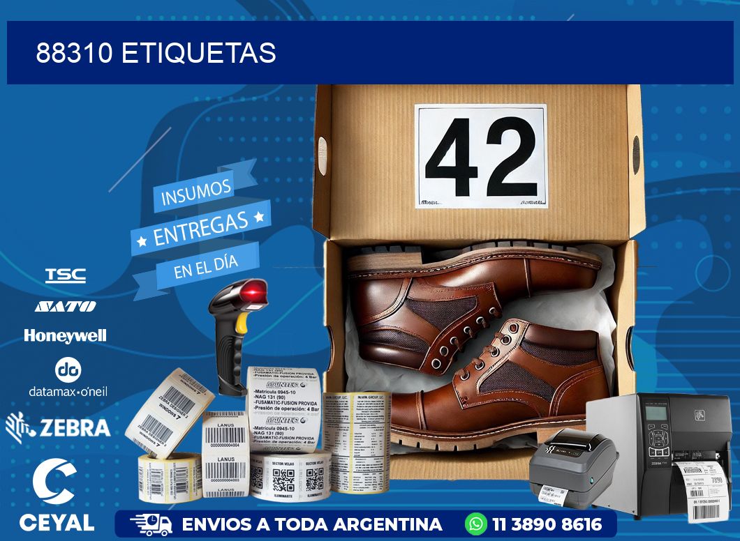 88310 ETIQUETAS