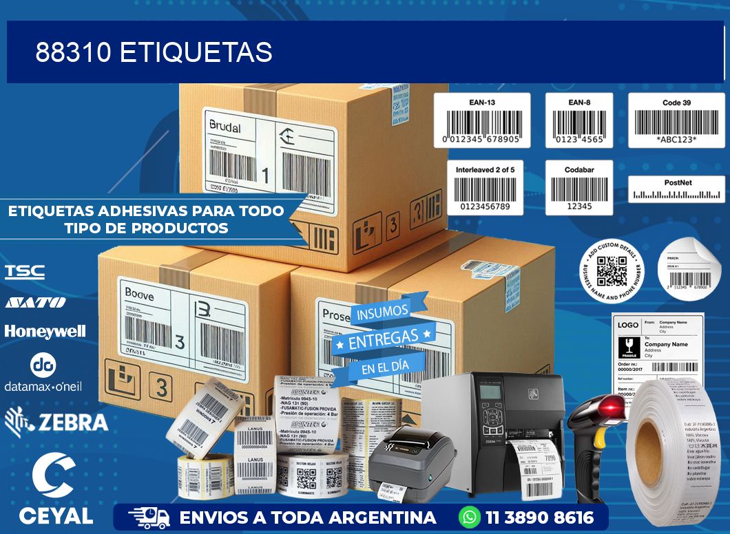 88310 ETIQUETAS