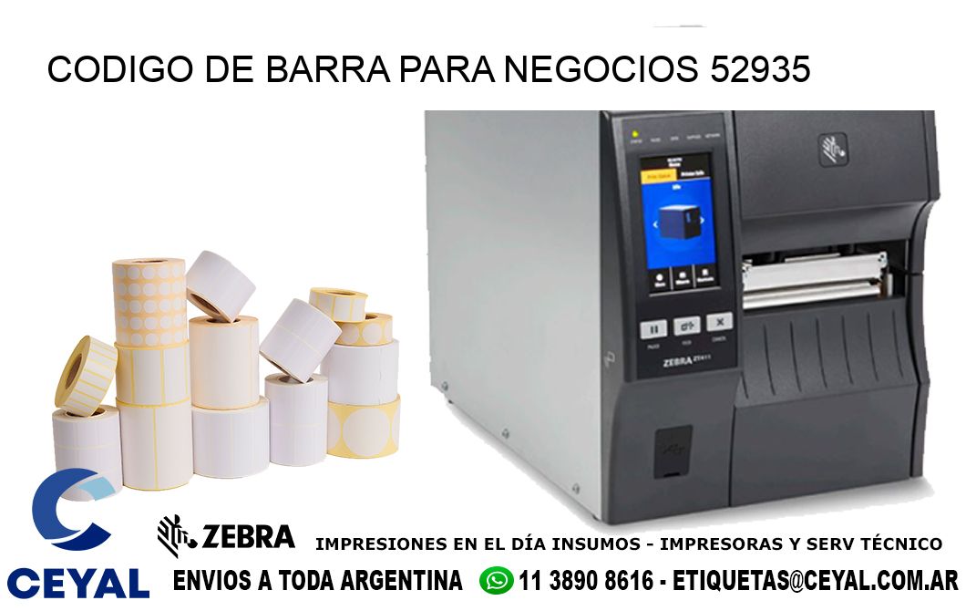 CODIGO DE BARRA PARA NEGOCIOS 52935