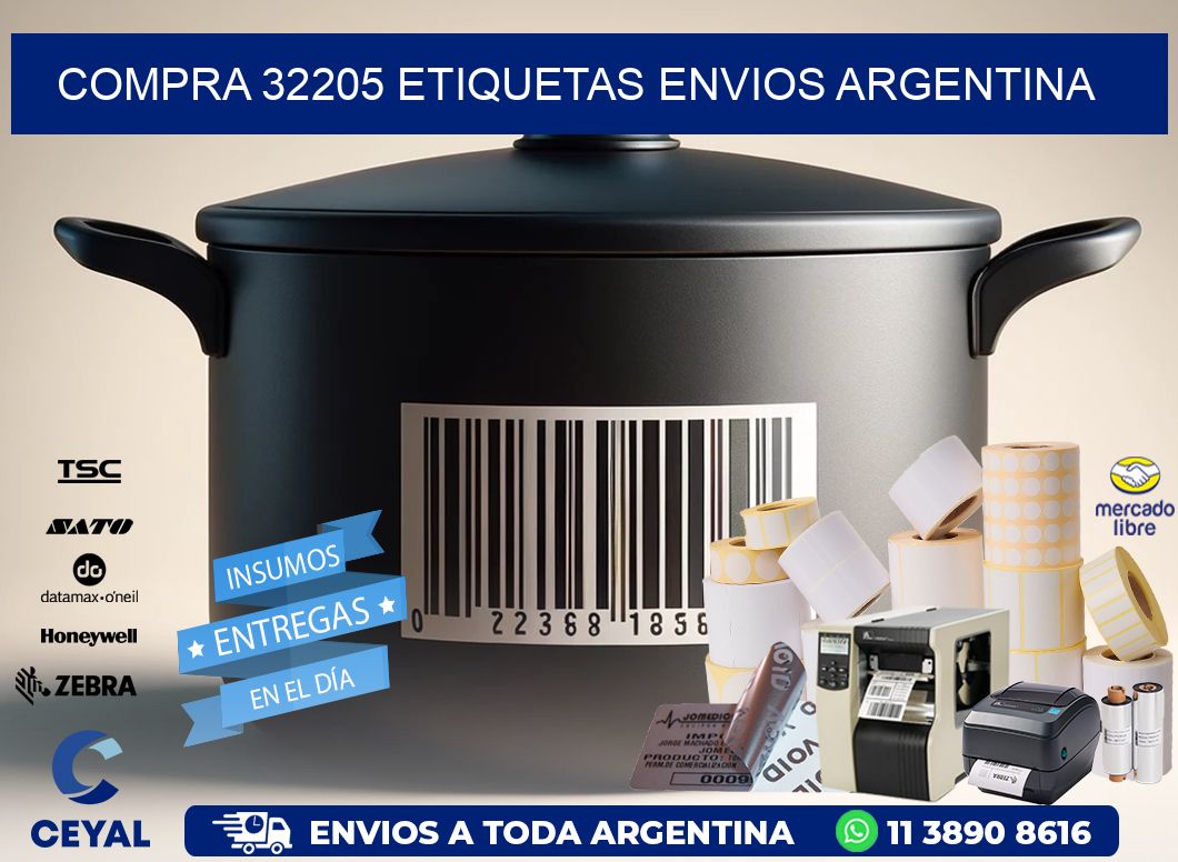 COMPRA 32205 ETIQUETAS ENVIOS ARGENTINA