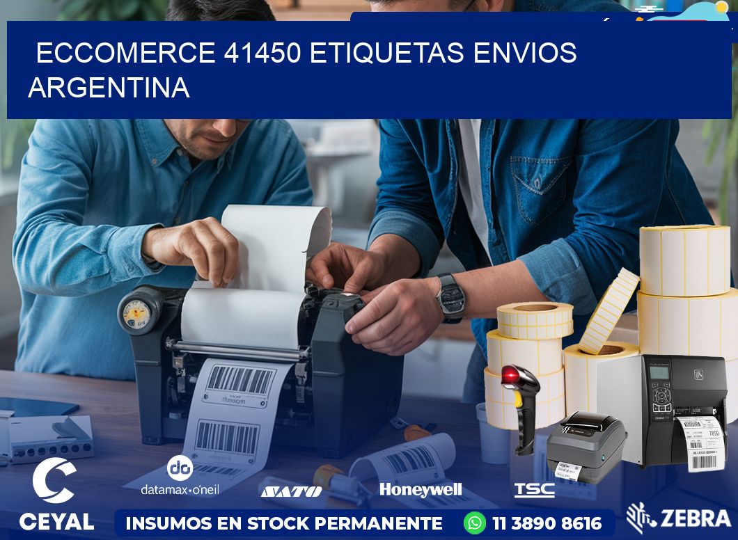 ECCOMERCE 41450 ETIQUETAS ENVIOS ARGENTINA
