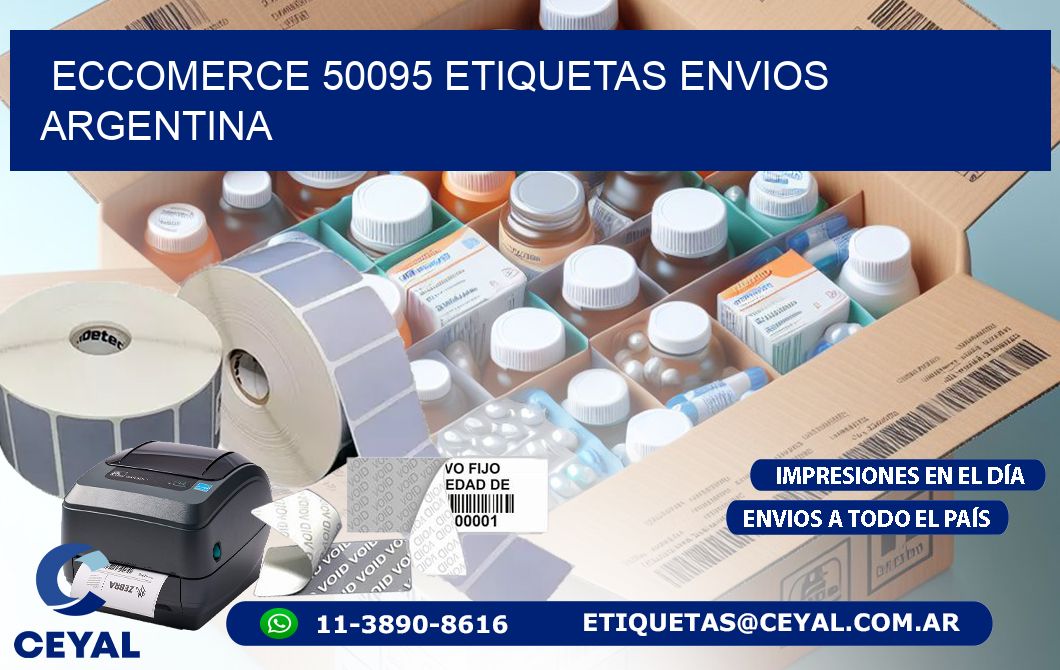 ECCOMERCE 50095 ETIQUETAS ENVIOS ARGENTINA