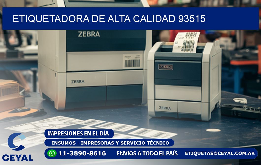 ETIQUETADORA DE ALTA CALIDAD 93515