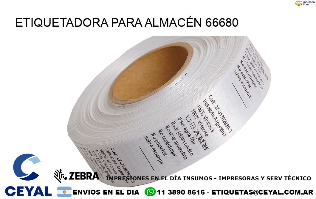 ETIQUETADORA PARA ALMACÉN 66680