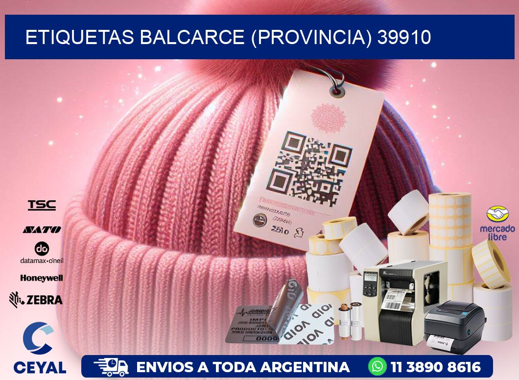 ETIQUETAS BALCARCE (PROVINCIA) 39910