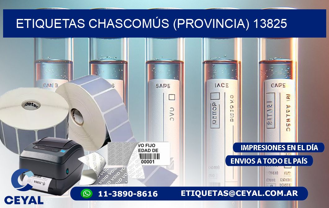 ETIQUETAS CHASCOMÚS (PROVINCIA) 13825