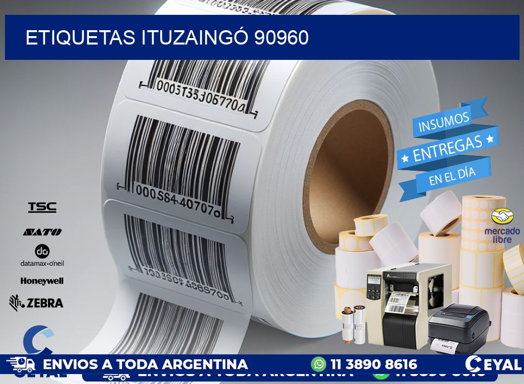 ETIQUETAS ITUZAINGÓ 90960