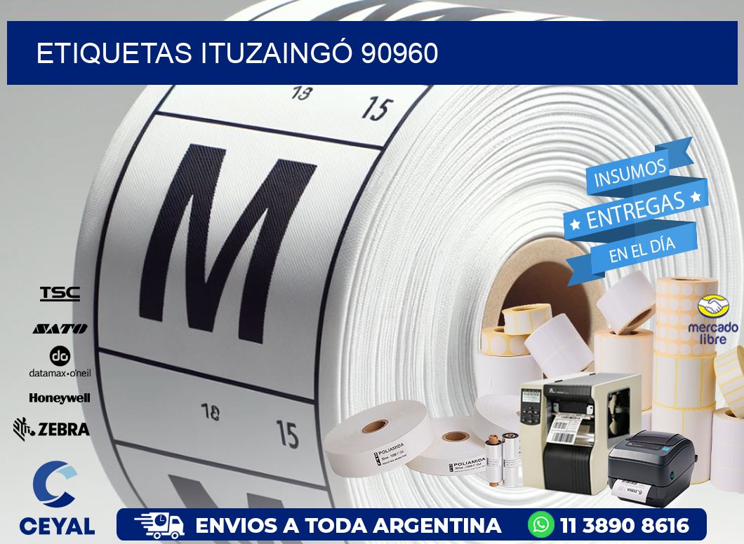 ETIQUETAS ITUZAINGÓ 90960