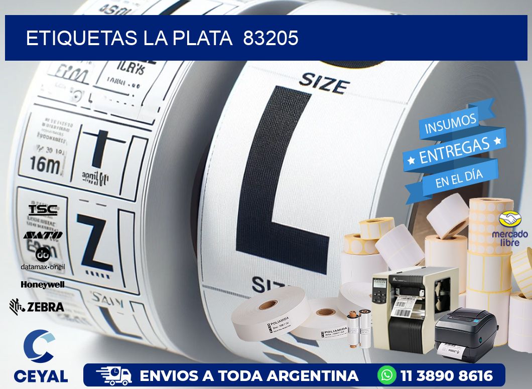 ETIQUETAS LA PLATA  83205