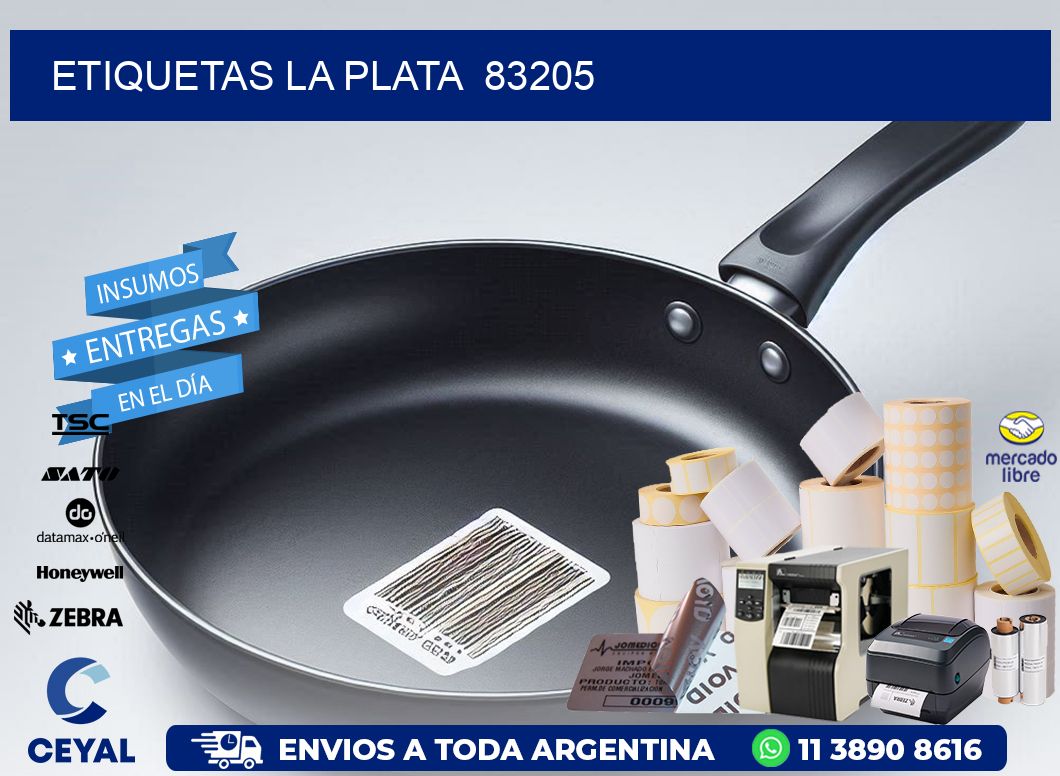 ETIQUETAS LA PLATA  83205