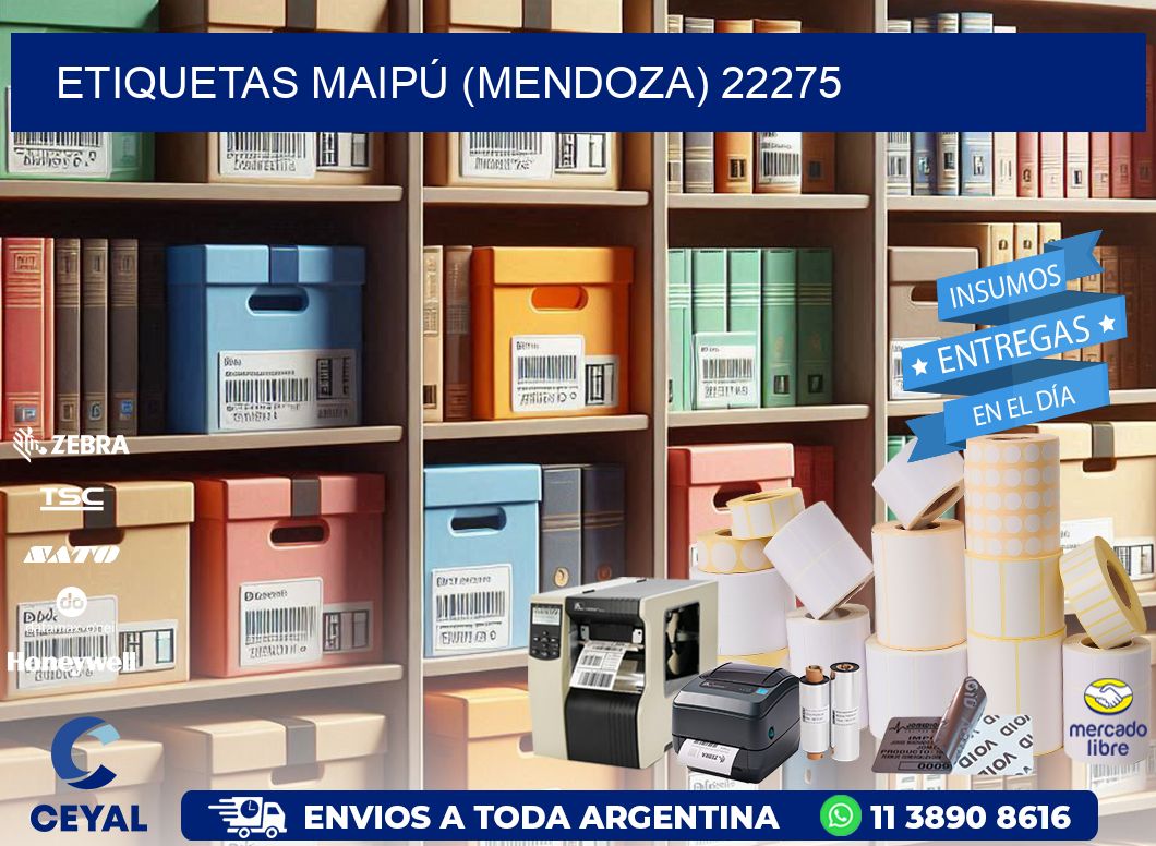 ETIQUETAS MAIPÚ (MENDOZA) 22275