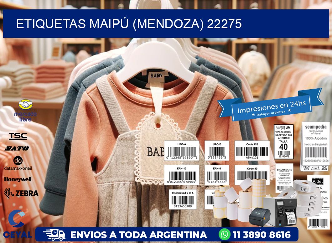 ETIQUETAS MAIPÚ (MENDOZA) 22275