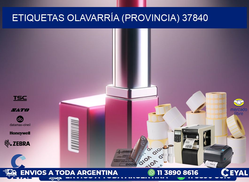 ETIQUETAS OLAVARRÍA (PROVINCIA) 37840