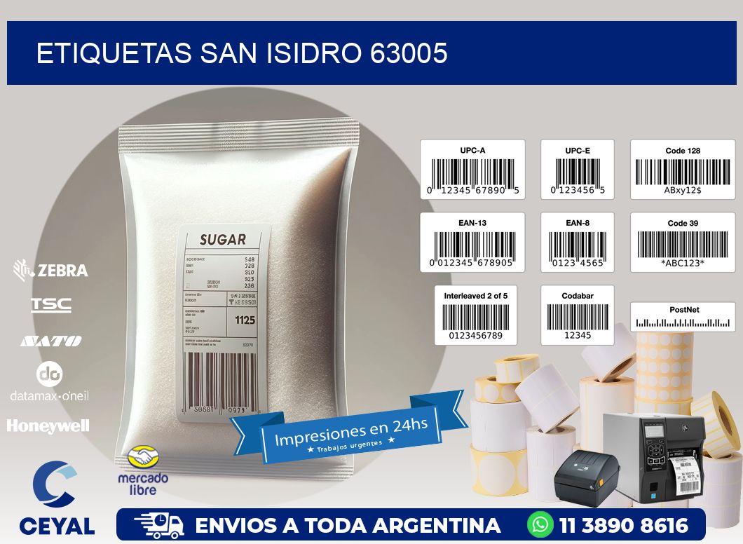 ETIQUETAS SAN ISIDRO 63005