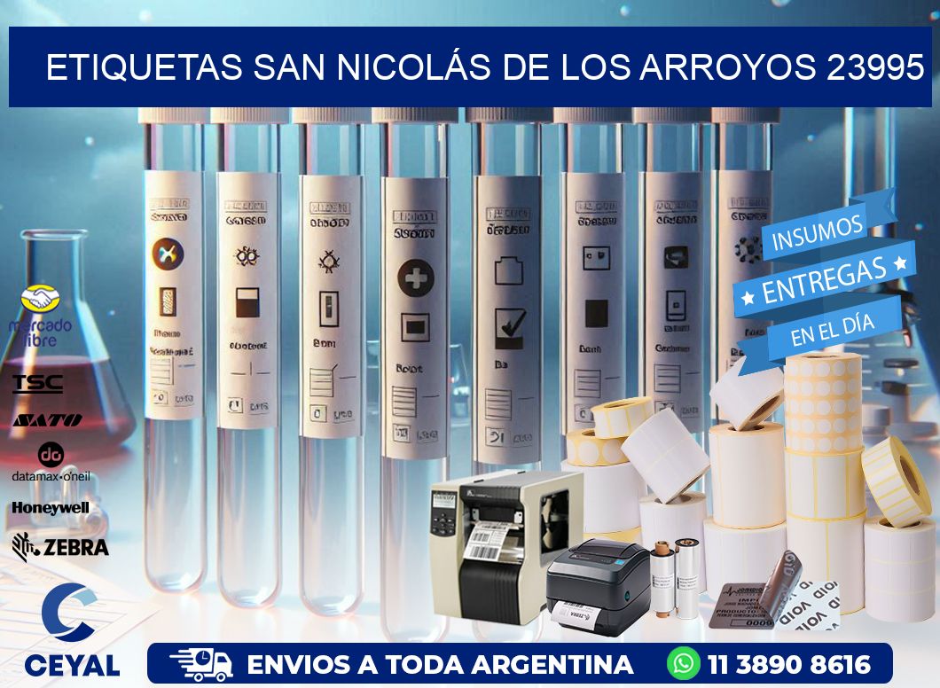 ETIQUETAS SAN NICOLÁS DE LOS ARROYOS 23995