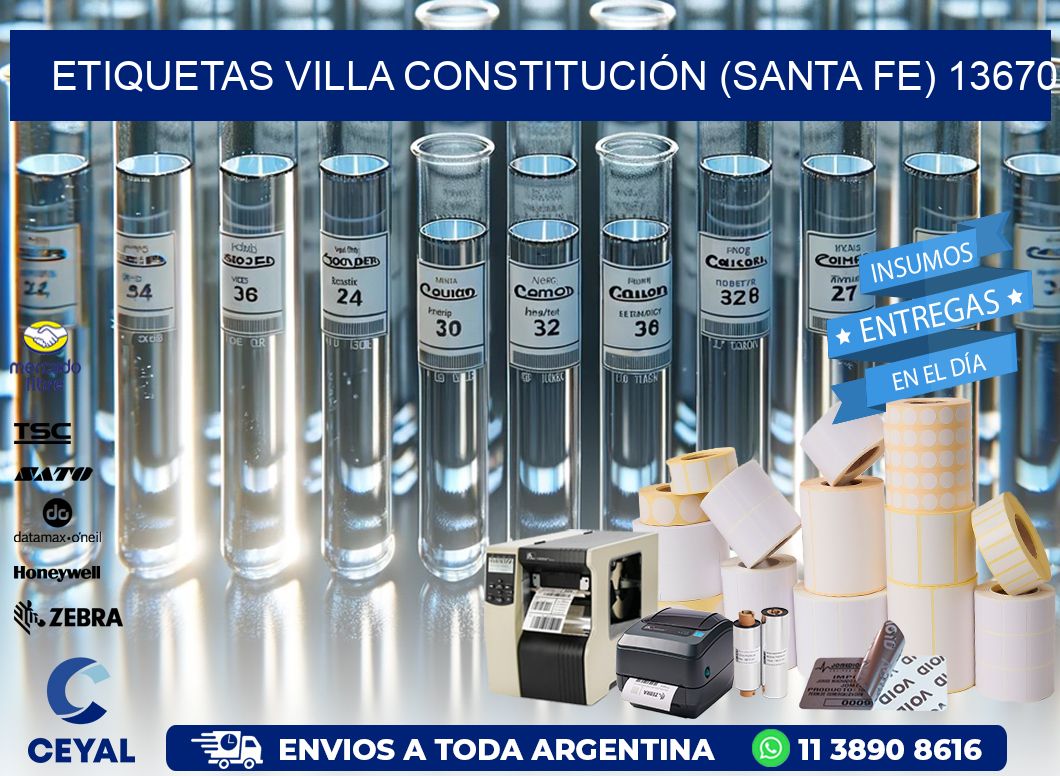 ETIQUETAS VILLA CONSTITUCIÓN (SANTA FE) 13670