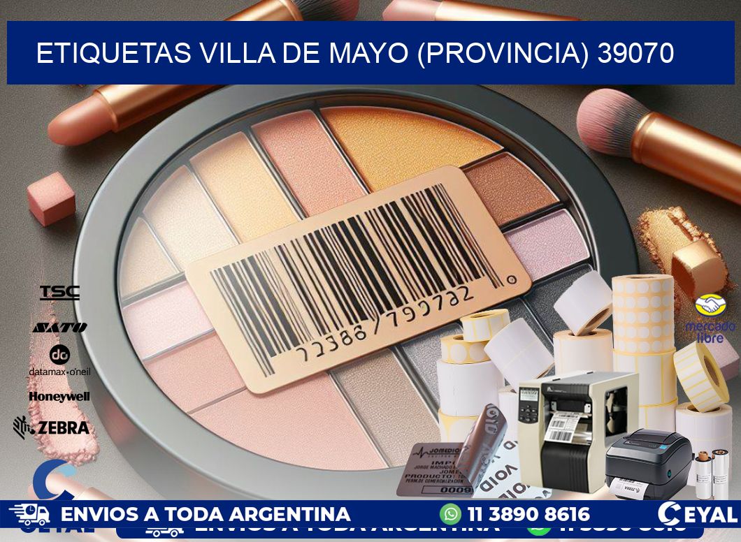 ETIQUETAS VILLA DE MAYO (PROVINCIA) 39070