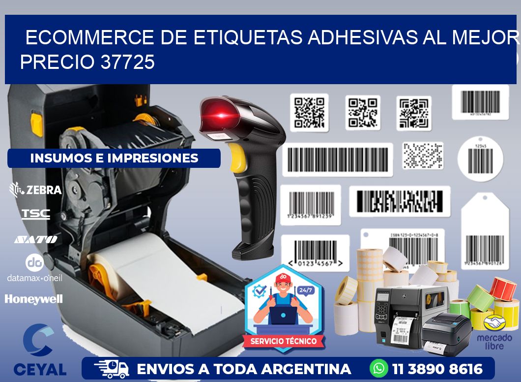 Ecommerce de Etiquetas Adhesivas al Mejor Precio 37725