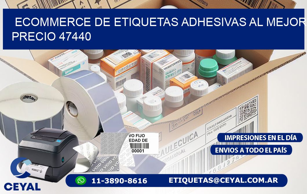 Ecommerce de Etiquetas Adhesivas al Mejor Precio 47440