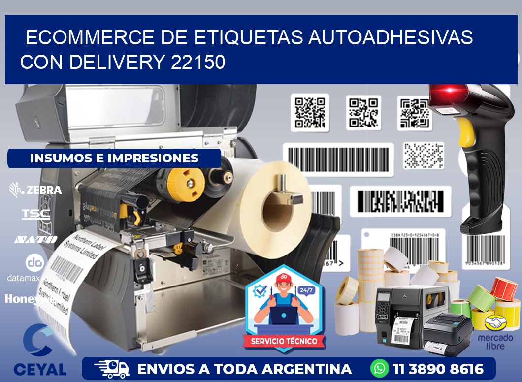 Ecommerce de Etiquetas Autoadhesivas con Delivery 22150