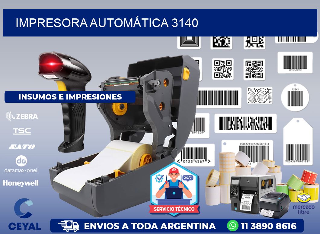 IMPRESORA AUTOMÁTICA 3140