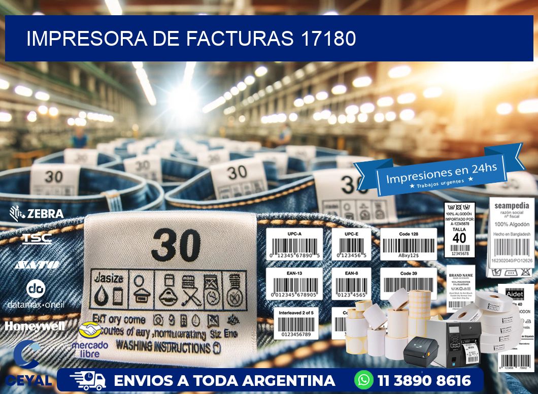 IMPRESORA DE FACTURAS 17180