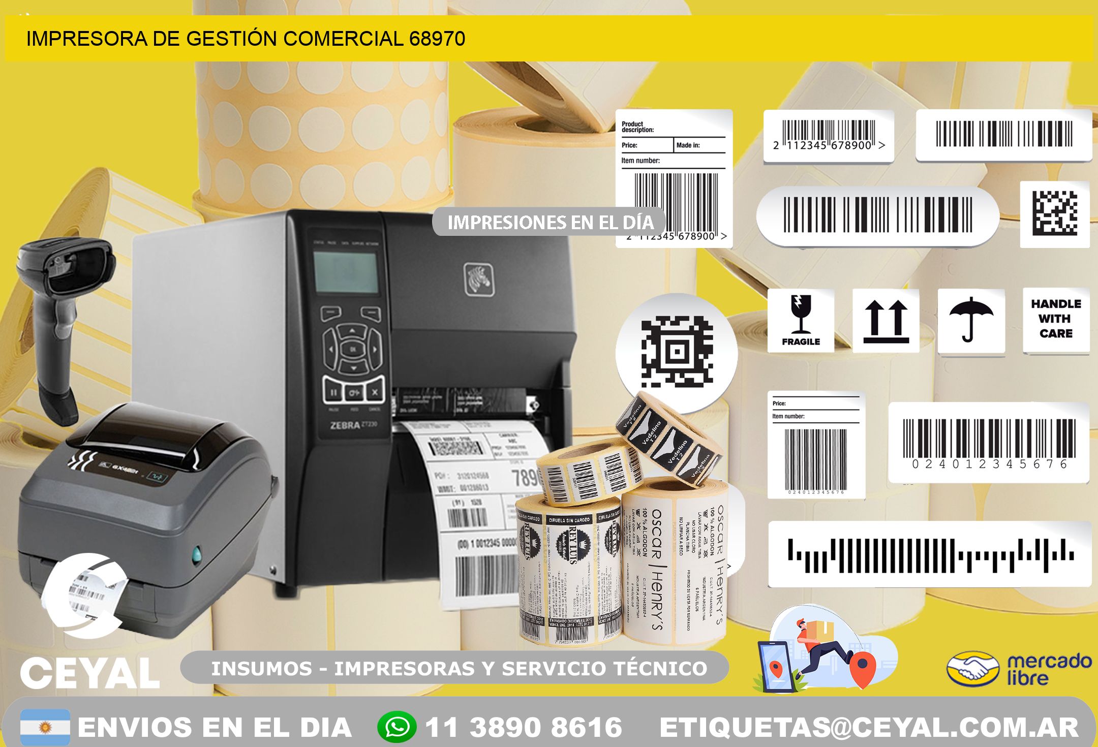 IMPRESORA DE GESTIÓN COMERCIAL 68970