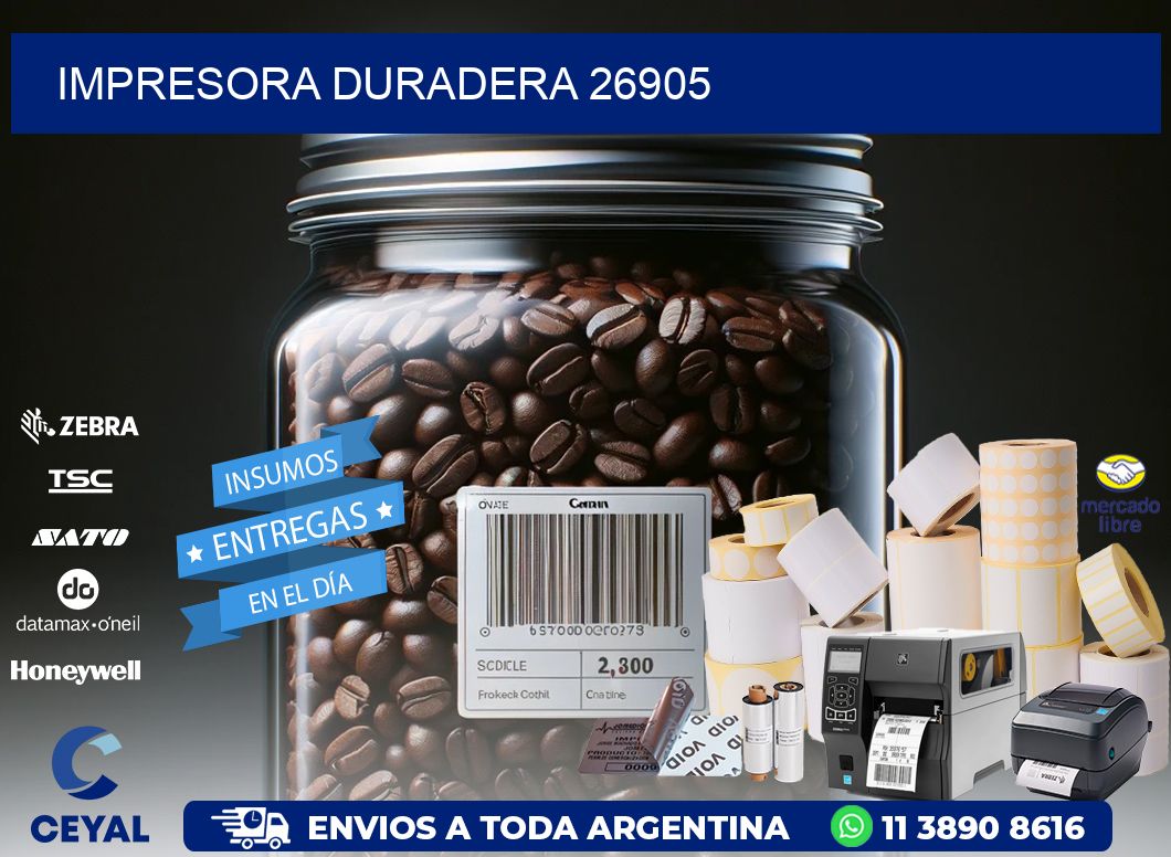 IMPRESORA DURADERA 26905