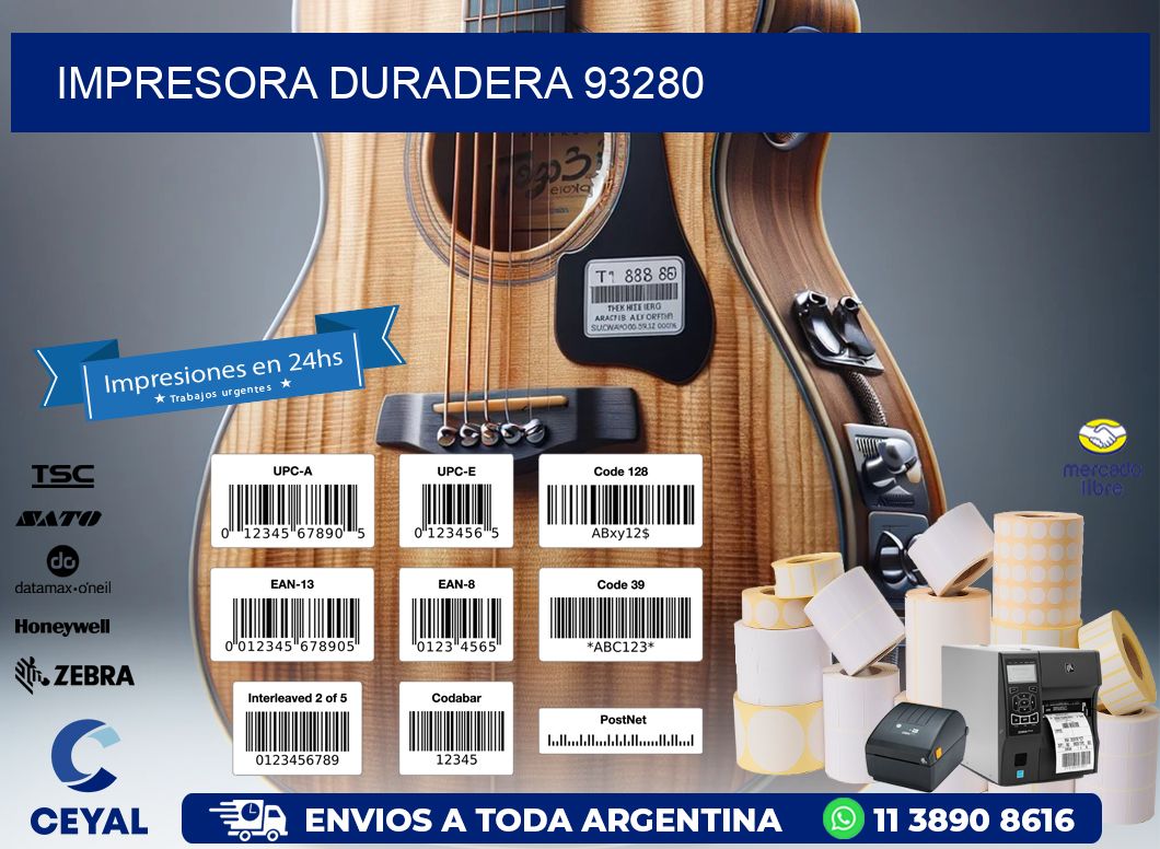 IMPRESORA DURADERA 93280