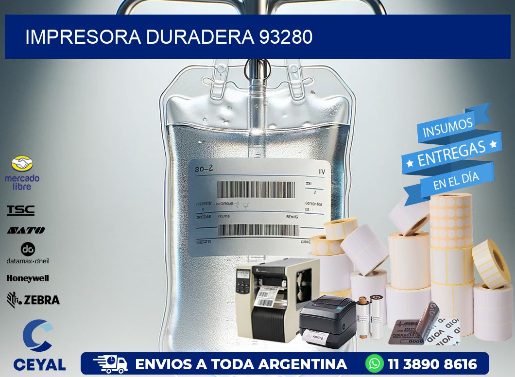 IMPRESORA DURADERA 93280