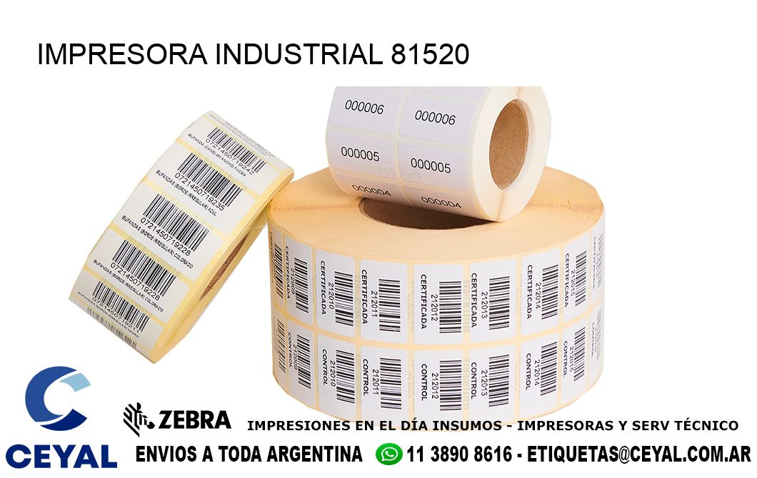 IMPRESORA INDUSTRIAL 81520
